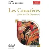Image de Les Caractères, Livre XI - Bac techno 2025 en occasion ou reconditionné
