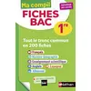 Image de Toutes les matières du tronc commun Première - Ma Compil fiches BAC - Bac 2024 - Français, Histoire-Géographie, Enseignement scientifique, Anglais, Espagnol, Allemand 1re