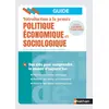 Image de Introduction à la pensée politique, économique et sociologique