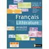 Image de Français - Littérature - Anthologie chronologique - 2ème/1ère - Livre + licence élève 2019 en occasion ou reconditionné