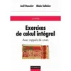 Image de Exercices de calcul intégral - Avec rappels de cours en occasion ou reconditionné