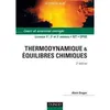 Image de Thermodynamique et équilibres chimiques - 2ème édition en occasion ou reconditionné