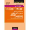 Image de L'essentiel d'électrotechnique - Licence 1 / 2 / IUT - L'essentiel en occasion ou reconditionné