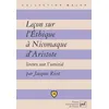 Image de Leçon sur l'Éthique à Nicomaque d'Aristote en occasion ou reconditionné