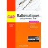 Image de Mathématiques - Groupement A et B - CAP (2018) - Pochette élève: Groupements A et B