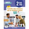 Image de Mon métier, mes compétences - Famille des métiers de la relation client 2de Bac Pro Métiers de la relation client (2023) - Pochette élève en occasion ou reconditionné
