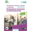 Image de Management, Sciences de gestion et numérique - Ressources Humaines et communication enseignement spécifique Tle STMG (2020) - Manuel élève en occasion ou reconditionné
