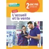 Image de L’accueil et la vente 2de Bac Pro Métiers de la relation client (2021) - Pochette élève en occasion ou reconditionné