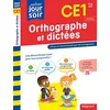 Image de Orthographe et dictées CE1 - Cahier Jour Soir: Conçu et recommandé par les enseignants