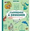 Image de J’apprends à dessiner - 100 dessins en 4 étapes en occasion ou reconditionné