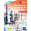Image de Tremplin - RH ET COMMUNICATION - Tle STMG - Enseignement spécifique - Éd. 2021 - Livre élève en occasion ou reconditionné
