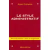 Image de Le Style administratif en occasion ou reconditionné