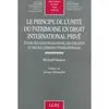 Image de Le principe de l'unité du patrimoine en droit international privé en occasion ou reconditionné