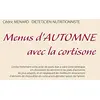 Image de Menus d'automne avec la cortisone