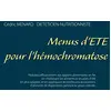 Image de Menus d'été pour l'hémochromatose