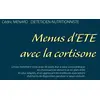 Image de Menus d'été avec la cortisone