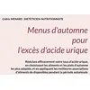 Image de Menus d'automne pour l'excès d'acide urique.
