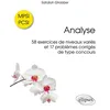 Image de Analyse - 58 exercices de niveaux variés et 17 problèmes corrigés de type concours - MPSI / PCSI en occasion ou reconditionné