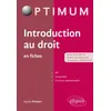 Image de Introduction au droit en fiches en occasion ou reconditionné