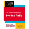Image de Les Indispensables du droit de la famille en occasion ou reconditionné