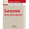 Image de Leçons de Droit pénal général - 3e édition en occasion ou reconditionné