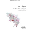 Image de Analyse - Fonctions d’une à plusieurs variables réelles en occasion ou reconditionné