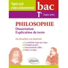 Image de Philosophie. Dissertation et explication de texte. Bac Tle toutes séries. Du brouillon à la rédaction en occasion ou reconditionné