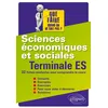 Image de Sciences économiques et sociales - Terminale ES en occasion ou reconditionné
