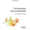 Image de Fondements des probabilités avec exercices corrigés en occasion ou reconditionné