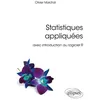 Image de Statistiques appliquées avec introduction au logiciel R en occasion ou reconditionné