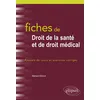 Image de Fiches de droit de la santé et de droit médical. Rappels de cours et exercices corrigés en occasion ou reconditionné