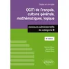 Image de QCM de français, culture générale, mathématiques, logique - concours administratifs de catégorie B - 3e édition en occasion ou reconditionné
