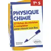 Image de Physique-Chimie Terminale S - 27 fiches de révision à compléter pour réussir son Bac en occasion ou reconditionné
