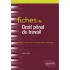 Image de Fiches de Droit pénal du travail en occasion ou reconditionné