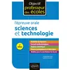 Image de L'épreuve orale d'admission - Sciences et technologie - 2e édition en occasion ou reconditionné