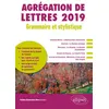 Image de Grammaire et stylistique - Agrégation de lettres 2019 en occasion ou reconditionné