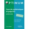 Image de Cours de maths en prépa ECS 1re année en occasion ou reconditionné