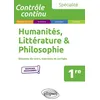 Image de Spécialité Humanités, Littérature et Philosophie - 1re - Nouveaux programmes en occasion ou reconditionné