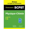 Image de Oraux corrigés et commentés Physique-chimie BCPST - Concours Agro-Véto, ENS, G2E en occasion ou reconditionné