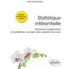 Image de Statistique inférentielle - Exercices d’application et problèmes corrigés avec rappels de cours en occasion ou reconditionné
