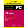 Image de Chimie PC. Annales corrigées et commentées. Concours 2018/2019/2020 en occasion ou reconditionné