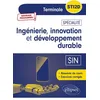 Image de Spécialité Ingénierie, innovation et développement durable - SIN - Tle STI2D en occasion ou reconditionné