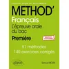 Image de Méthod' Français - 1re - L'épreuve orale du bac en occasion ou reconditionné