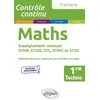 Image de Mathématiques - 1re technologique enseignement commun STHR, STI2D, STL, STMG et ST2S en occasion ou reconditionné