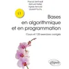 Image de Bases en algorithmique et en programmation - Cours et 120 exercices corrigés en occasion ou reconditionné