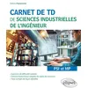 Image de Carnet de TD de sciences industrielles de l'ingénieur (SII) - PSI et MP en occasion ou reconditionné