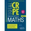Image de Réussir l’épreuve écrite de mathématiques - CRPE - Concours 2023-2024 en occasion ou reconditionné
