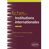 Image de Fiches d'Institutions internationales en occasion ou reconditionné