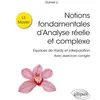 Image de Notions fondamentales d'Analyse réelle et complexe en occasion ou reconditionné