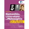 Image de Spécialité Humanités, Littérature et Philosophie en fiches - HLP - Tle en occasion ou reconditionné